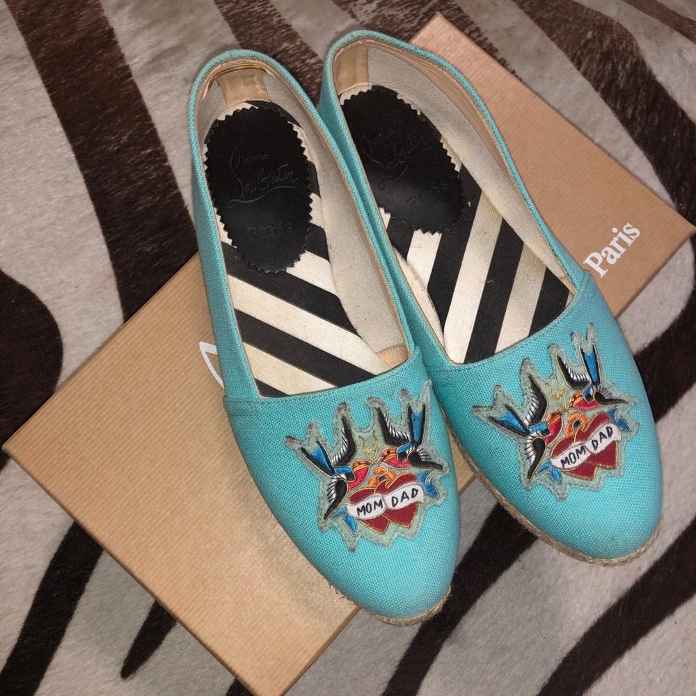Christian Louboutin Mom and Dad Espadrilles